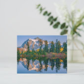 Carte Postale Mount Shuksan mirrored in Reflection Lake (Debout devant)