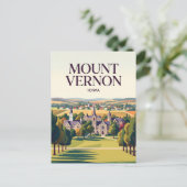 Carte Postale Mount Vernon États-Unis (Debout devant)