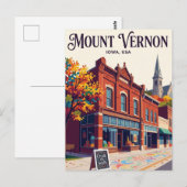 Carte Postale Mount Vernon États-Unis (Devant / Derrière)