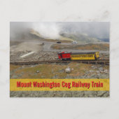 Carte Postale Mount Washington Cog Railway Train Photographic (Devant)