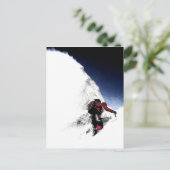 Carte Postale Mountain Climat Sports extrêmes (Debout devant)