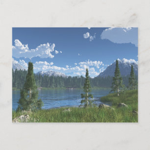 Carte Postale Mountain Lake Retreat