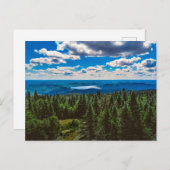 Carte Postale Mountain Noir Québec, Canada - Photographie de voy (Devant / Derrière)