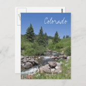 Carte Postale Mountain Stream Colorado (Devant / Derrière)