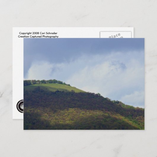 Carte postale Mountain View (Devant / Derrière)