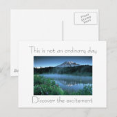 Carte postale Mountain View (Devant / Derrière)