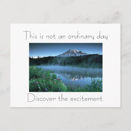 Carte postale Mountain View (Devant)