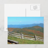 Carte postale Mountain Vista (Devant / Derrière)