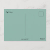 Carte Postale Mountains in Tajikistan (Dos)