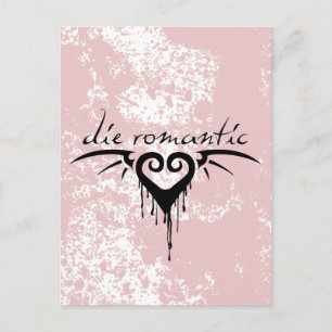 Carte Postale mourir romantique
