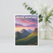 Carte Postale Mourne Mounts Irlande du Nord Voyage (Debout devant)