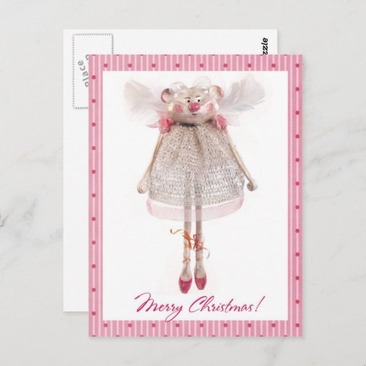 Carte Postale Mouse-ange (Devant / Derrière)