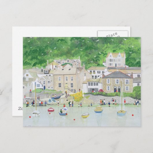 Carte Postale Mousehole pacifique 1995 (Devant / Derrière)