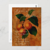 Carte Postale Mousse d'abricot (Devant / Derrière)