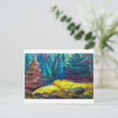 Carte Postale Mousse jaune | Emily Carr | (Debout devant)
