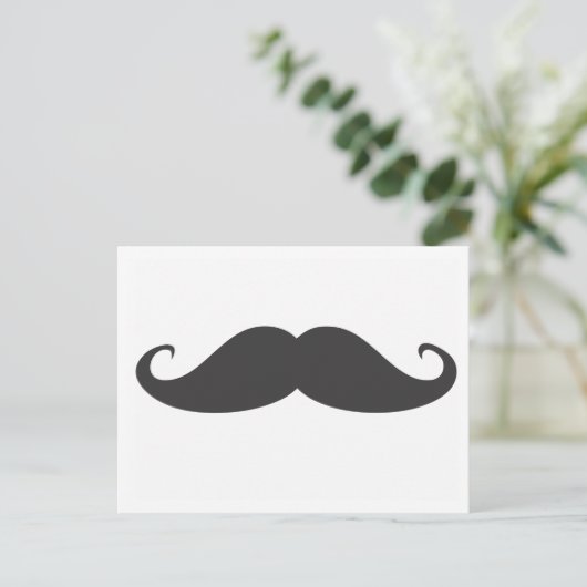 Carte Postale Moustache (Debout devant)
