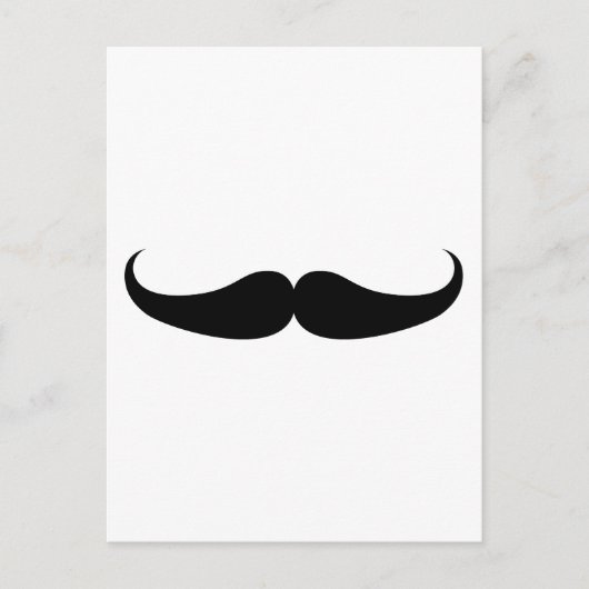 Carte Postale Moustache (Devant)