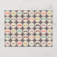 Moustache à guidon tendance rétro