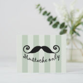 Carte Postale moustache uniquement (Debout devant)