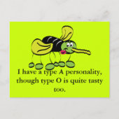 Carte Postale Moustique (Devant)