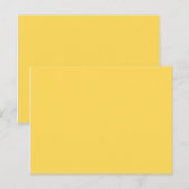Carte Postale moutarde couleur (Devant / Derrière)