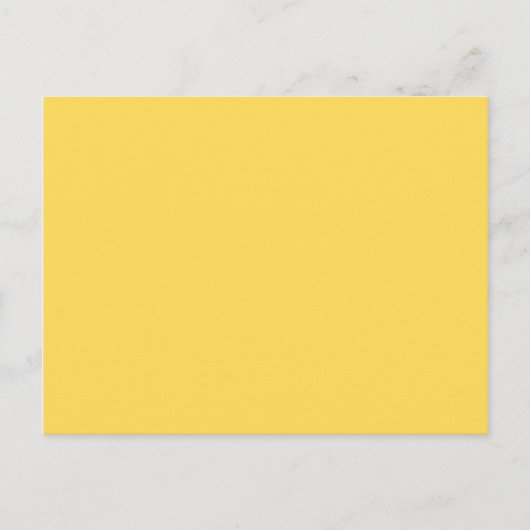 Carte Postale moutarde couleur (Devant)