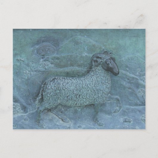 Carte Postale Mouton (Devant)