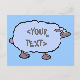 Carte Postale Mouton Bleu, ()