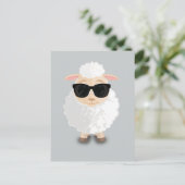 Carte Postale Mouton cool (Debout devant)