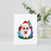 Carte Postale Mouton - Noël (Debout devant)