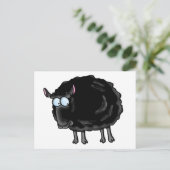 Carte Postale mouton noir (Debout devant)