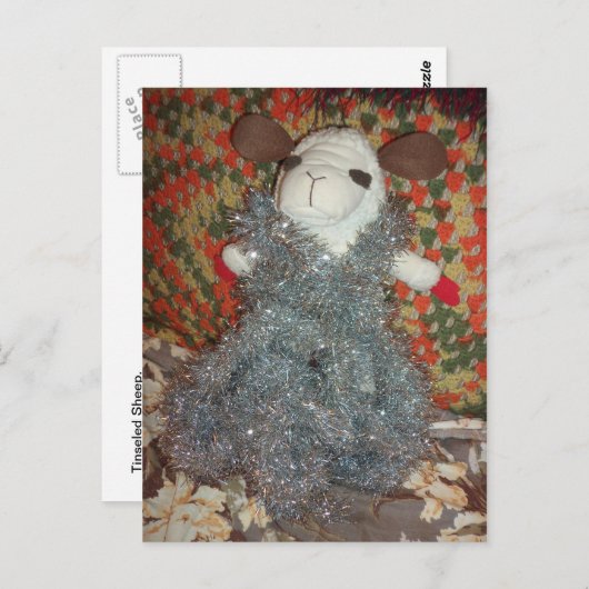 Carte Postale Moutons à broches (Devant / Derrière)