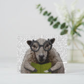 Carte Postale Moutons intelligents (Debout devant)