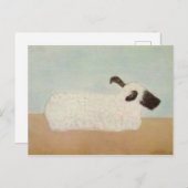 Carte postale Moutons (par Milton Avery) (Devant / Derrière)