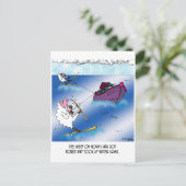 Carte Postale Moutons sur l'Ark Water Ski (Debout devant)