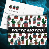 Carte Postale MOUVEMENT FAIRE-PART Cactus Ménages Motif