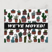 Carte Postale MOUVEMENT FAIRE-PART Cactus Ménages Motif (Devant)