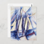 Carte Postale Mouvements De Voiliers (Devant / Derrière)