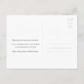 Carte postale Moving Faire-part Irish Blessing (Dos)