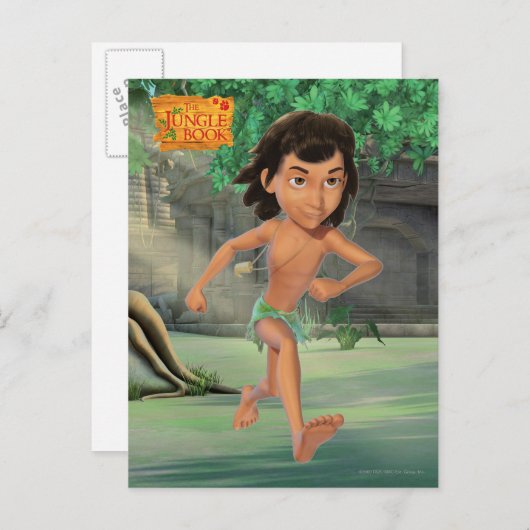 Carte Postale Mowgli 3 (Devant / Derrière)