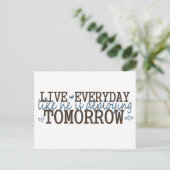 Carte Postale moyen de subsistance, déploiement (Debout devant)