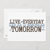 Carte Postale moyen de subsistance, déploiement (Devant / Derrière)