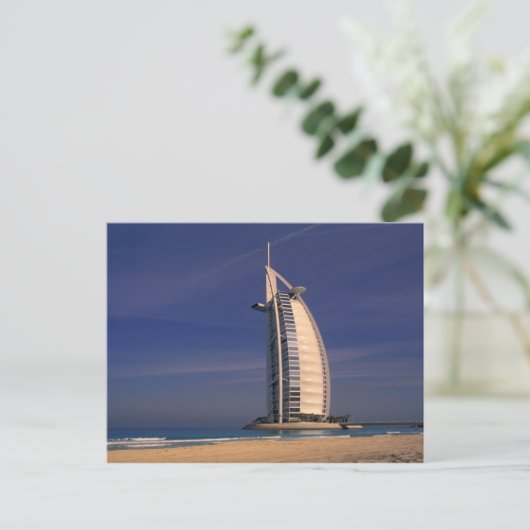 Carte Postale Moyen-Orient, Émirats arabes unis, Dubaï, Burj (Debout devant)