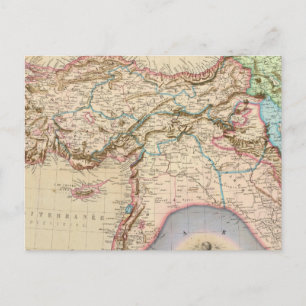 Carte Postale Moyen-Orient, Turquie, Syrie, Asie