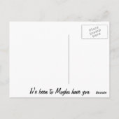 Carte Postale Moyhu Store 1972 (Dos)