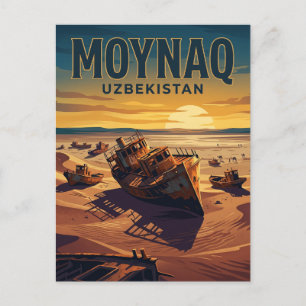 Carte Postale Moynaq Ouzbékistan