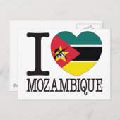 Carte Postale Mozambique Love v2 (Devant / Derrière)