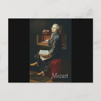 Carte Postale Mozart