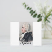 Carte Postale Mozart (Debout devant)