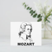 Carte Postale Mozart (Debout devant)
